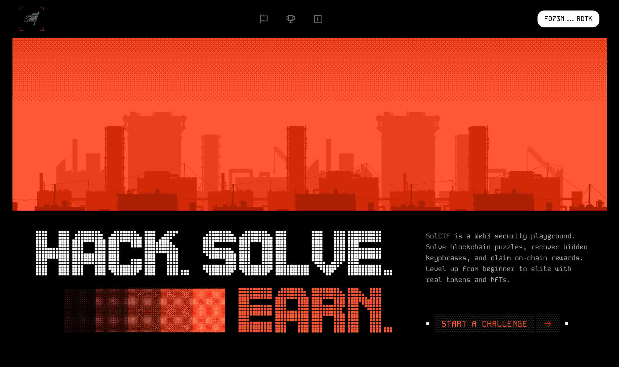 SOLCTF - Web3 security playground